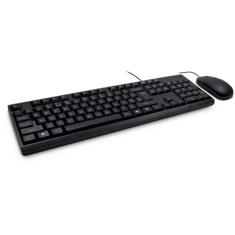 Kit tastatura si mouse Nitrox NK-1000EC Black