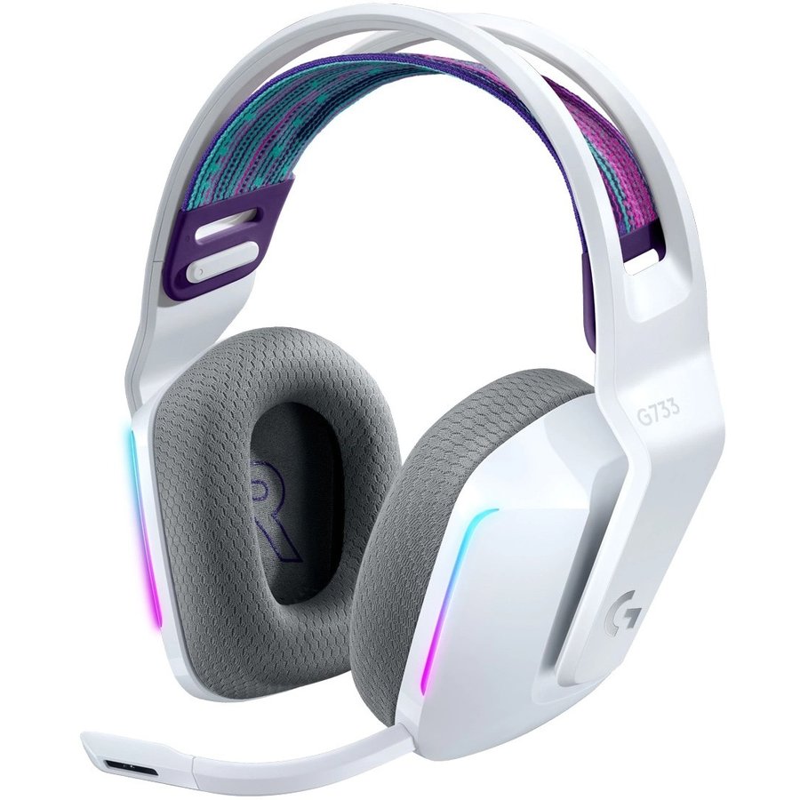 Casti Wireless Gaming G733 RGB White