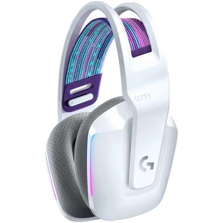Casti Wireless Gaming Logitech G733 RGB White