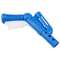 Pistol de jucarie PRC cu bile din bumbac presat multicolore Albastru