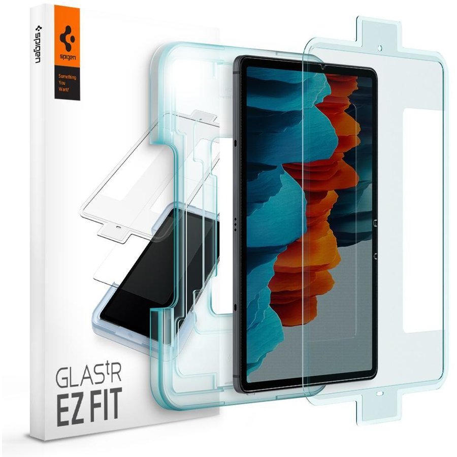 Folie protectie tableta GLAS.tR EZ FIT compatibila cu Samsung Galaxy Tab S7 / Tab S8 11 inch