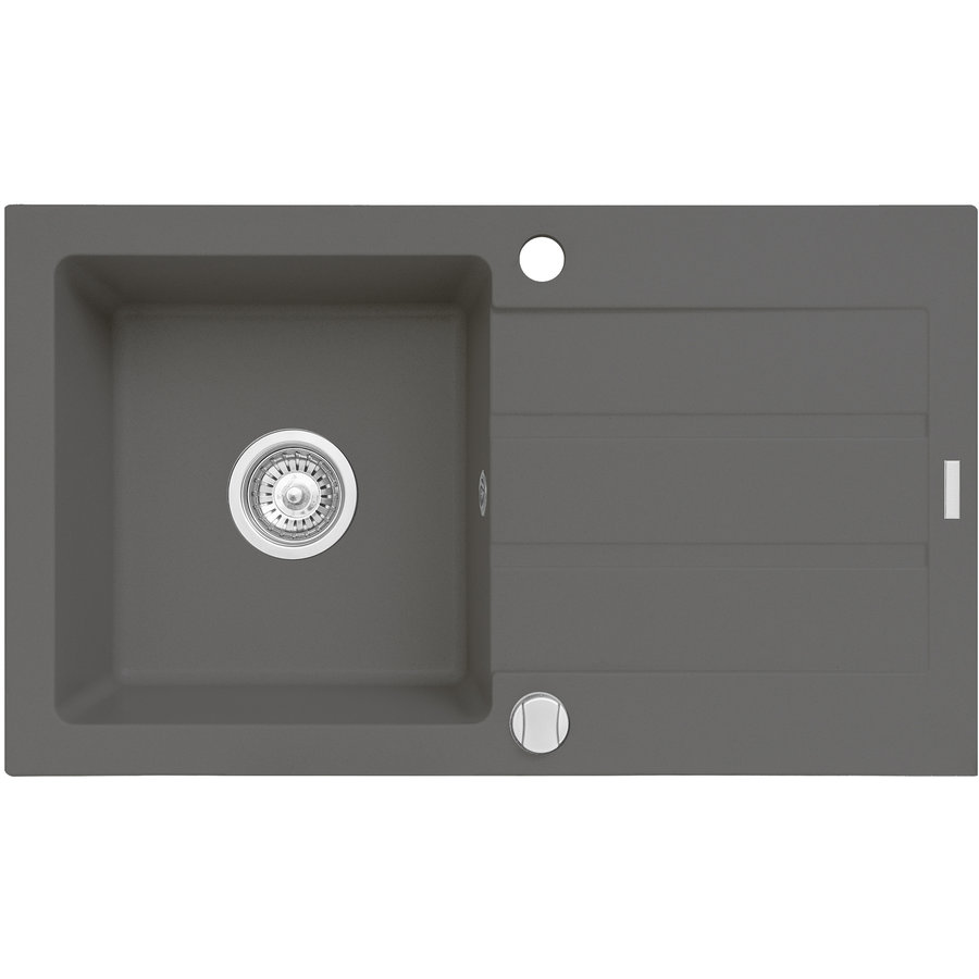 Chiuveta bucatarie granit NEXT 76x44 1B 1D Grey