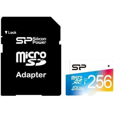 Card de memorie Silicon Power 256GB MicroSDXC + Adaptor