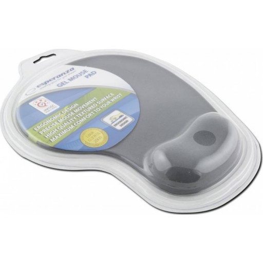 Mousepad EA137Y gel 23 x 18 Gri