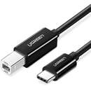 US241, USB-C - USB-B, 480Mbps, 2m, Negru