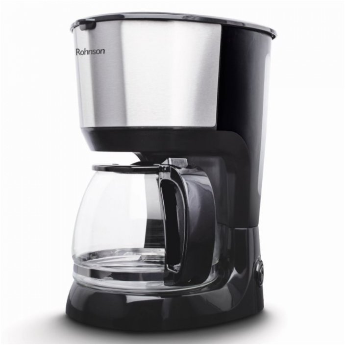 Cafetiera R991 750W 1.25 litri Negru / Argintiu