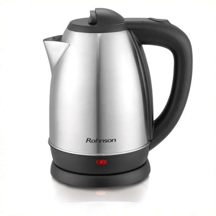 Fierbator R7030 2200W 1.7 litri Inox / Negru