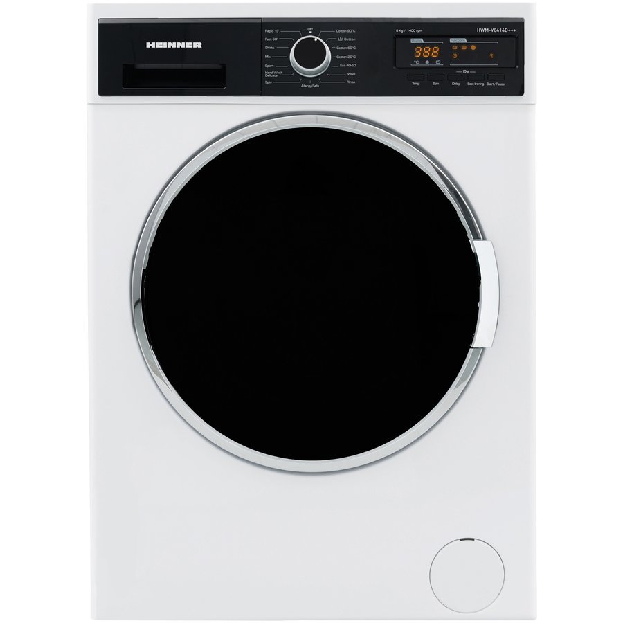 Masina de spalat rufe HWM-V8414D+++ 8kg 1400 RPM Clasa D White