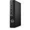 Sistem desktop Dell OptiPlex 3080 MFF Intel Core i5-10500T 8GB DDR4 256GB SSD Linux 3Yr NBD Black