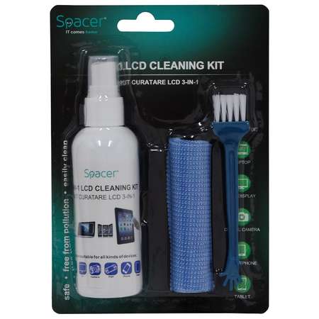Kit Curatare LCD Spacer 3-in-1