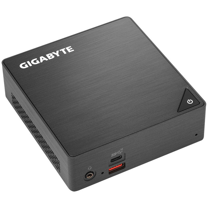 Barebone BRIX Intel Core i7-8550U 2 x SODIMM DDR4 WiFi HDMI Black