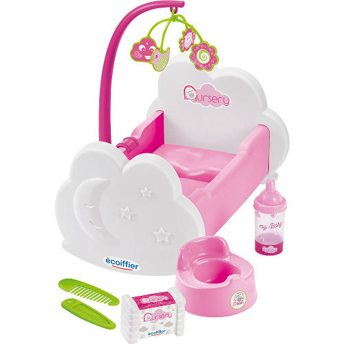 Patut Balansoar pentru papusi cu Carusel si Accesorii