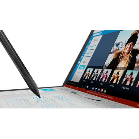 Laptop Lenovo X1 Fold Gen1 13.3 inch QXGA Foldable Intel Core i5-L16G7 8GB DDR4 256GB FPR Windows 10 Pro Black