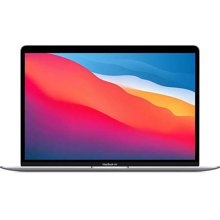 Laptop MacBook Air 13 M1 2020 Retina 13.3 inch WQXGA Apple M1 Octa Core 8GB DDR4 512GB SSD Silver INT Keyboard