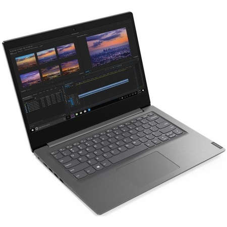 Laptop Lenovo V14-ILL 14 inch FHD Intel Core i5-1035G1 8GB DDR4 256GB SSD UHD Graphics Windows 10 Pro Grey