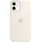 Husa Apple iPhone 12 mini Silicone Case with MagSafe White