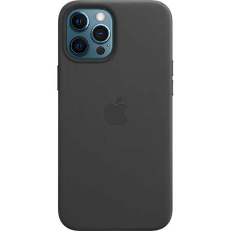 Husa Apple iPhone 12 Pro Max Leather Case with MagSafe Black