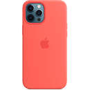 iPhone 12 Pro Max Silicone Case with MagSafe Pink Citrus