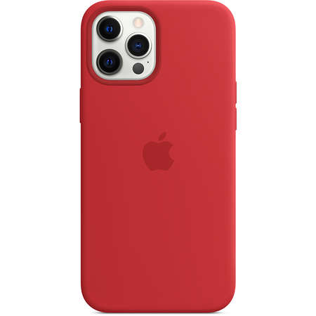 Husa Apple iPhone 12 Pro Max Silicone Case with MagSafe (PRODUCT)RED