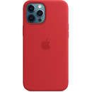 iPhone 12 Pro Max Silicone Case with MagSafe (PRODUCT)RED