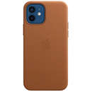 iPhone 12/12 Pro Leather Case with MagSafe Saddle Brown