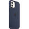 Husa Apple iPhone 12/12 Pro Silicone Case with MagSafe Deep Navy