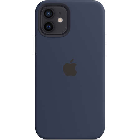 Husa Apple iPhone 12/12 Pro Silicone Case with MagSafe Deep Navy
