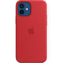 iPhone 12/12 Pro Silicone Case with MagSafe (PRODUCT)RED