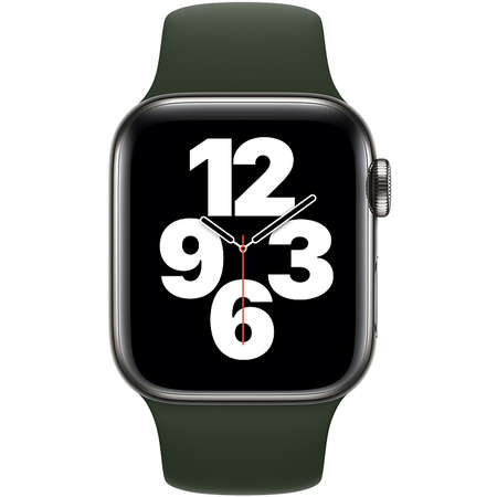 Curea smartwatch Apple Watch 40mm Band: Cyprus Green Sport Band Regular (Seasonal Fall 2020)