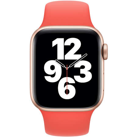 Curea smartwatch Apple Watch 40mm Band: Pink Citrus Sport Band Regular (Seasonal Fall 2020)
