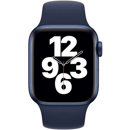 Curea smartwatch Apple Watch 40mm Band: Deep Navy Sport Band Regular (Seasonal Fall 2020)