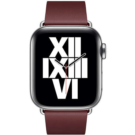 Curea smartwatch Apple Watch 40mm Band: Garnet Modern Buckle Large (Seasonal Fall 2020)