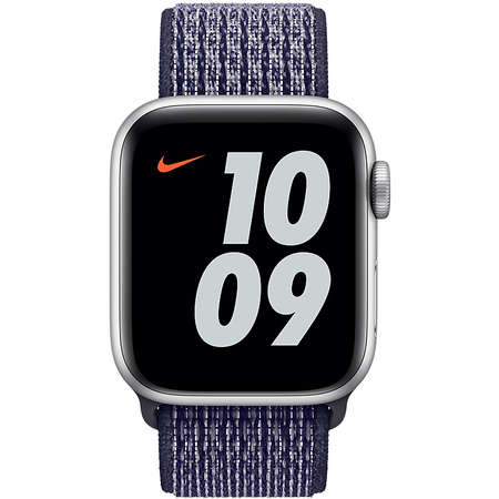Curea smartwatch Apple Watch 40mm Nike Band: Purple Pulse Nike Sport Loop (Seasonal Fall 2020)