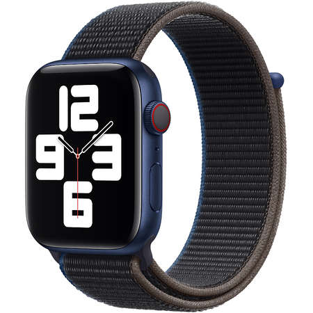 Curea smartwatch Apple Watch 44mm Band: Charcoal Sport Loop Extra Large (Seasonal Fall 2020)