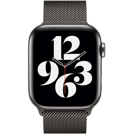 Curea smartwatch Apple Watch 44mm Band: Graphite Milanese Loop