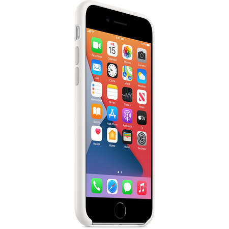 Husa Apple iPhone SE2 Silicone Case White