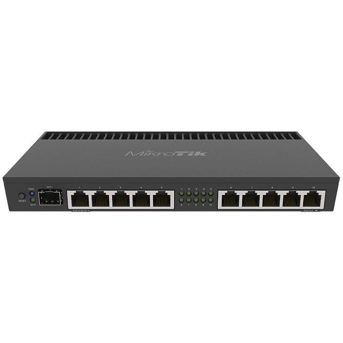 Router RB4011IGS+RM 10xGigabit Procesor Quad-Core 1.4Ghz 1GB RAM Negru