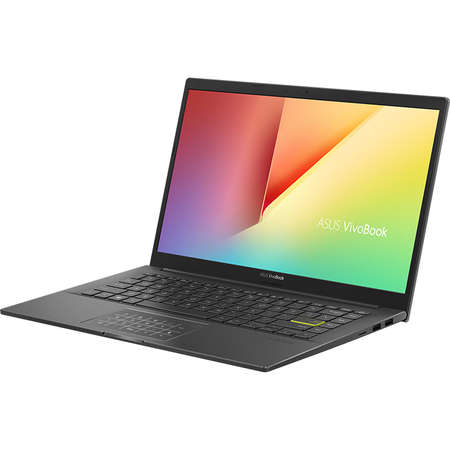Laptop ASUS VivoBook 14 M413IA-EB369 14 inch FHD AMD Ryzen 5 4500U 8GB DDR4 512GB SSD Bespoke Black