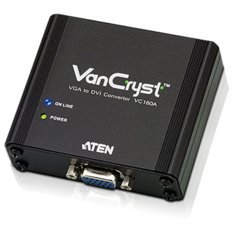 Convertor VGA - DVI Black