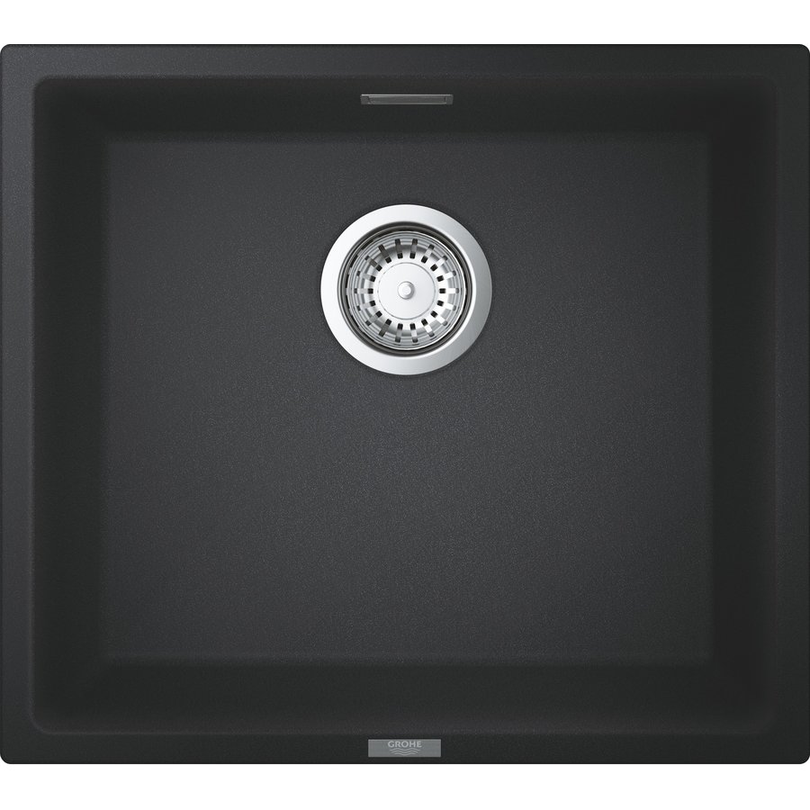 Chiuvetă bucătărie Grohe K700 Undermount 45.7x40.6cm Granite Black