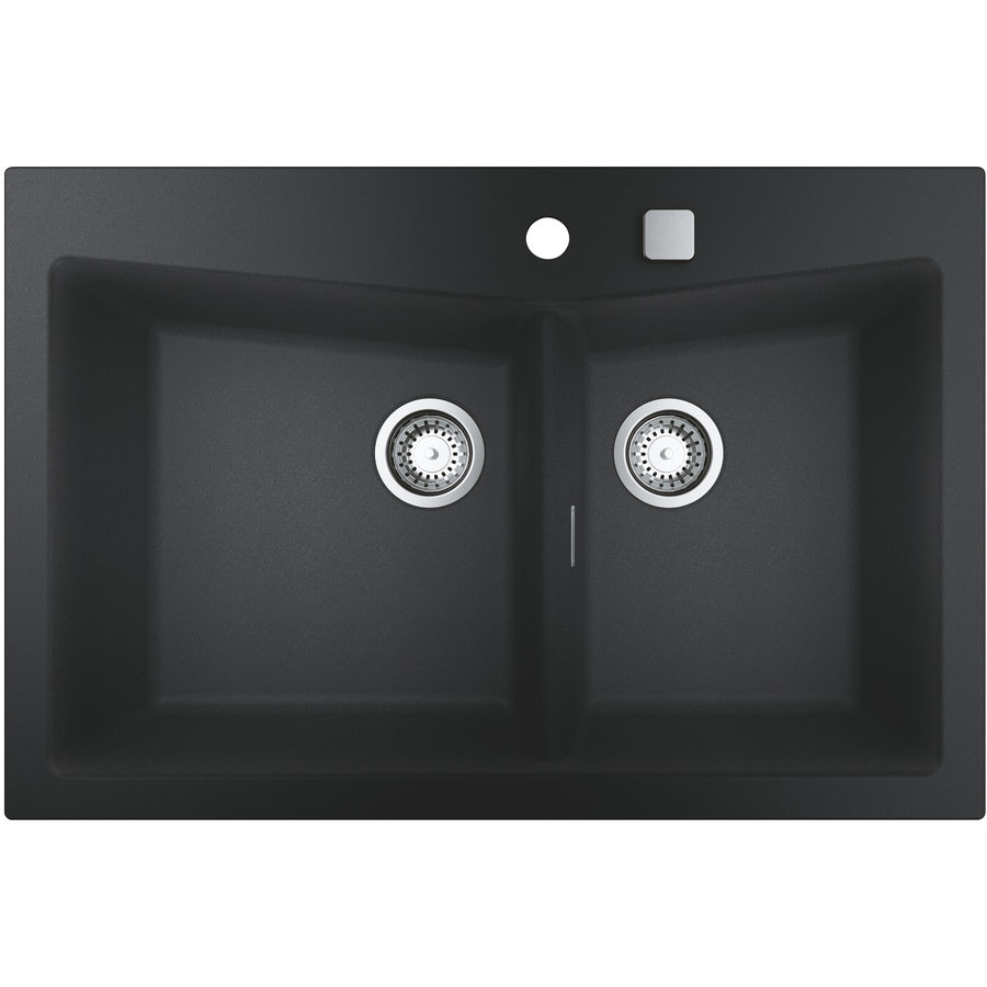 Chiuvetă bucătărie Grohe K700 84x56cm Granite Black
