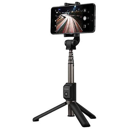Tripod Resigilat AF15 Selfie Stick Wireless Telecomanda Bluetooth  detasabila Negru
