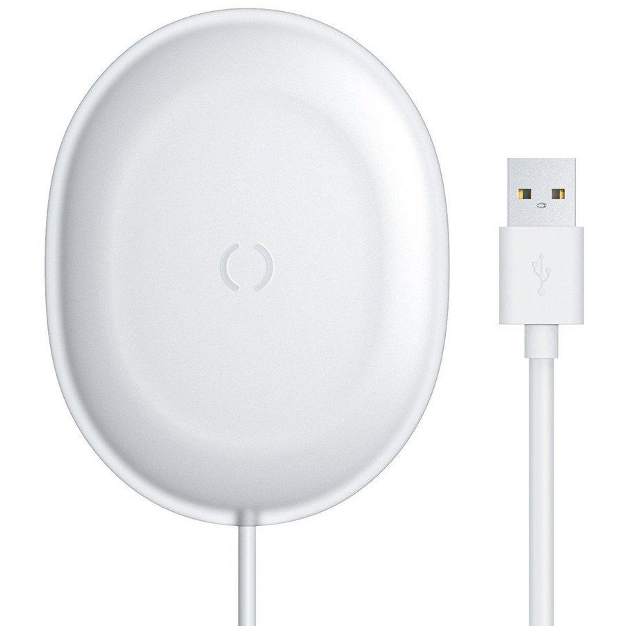 Incarcator Jelly, 15W, 2A, Cablu USB-C inclus, Alb