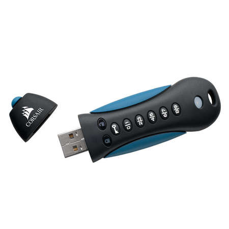 Memorie USB Corsair Padlock 3 128GB Secure USB 3.0 Black