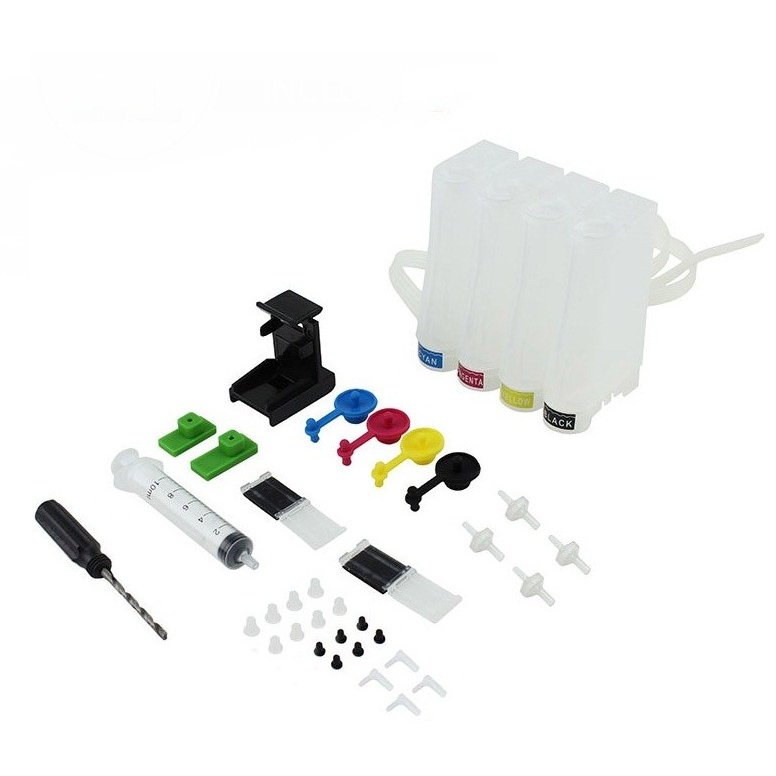 Sistem de alimentare continua ciss pentru HP Alb