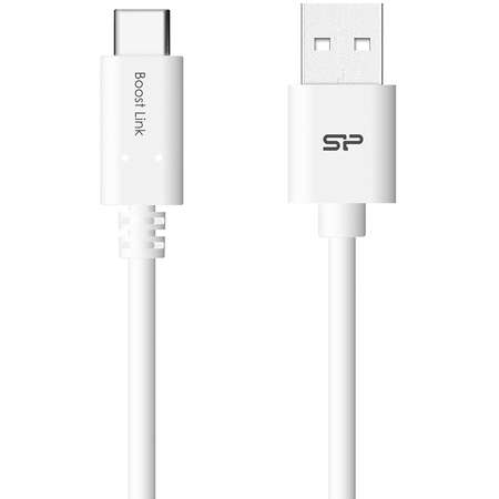 Cablu de date Silicon Power USB-C - USB 1m White