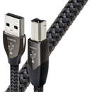 Cablu de date AudioQuest USB A - USB B 0.75m Carbon