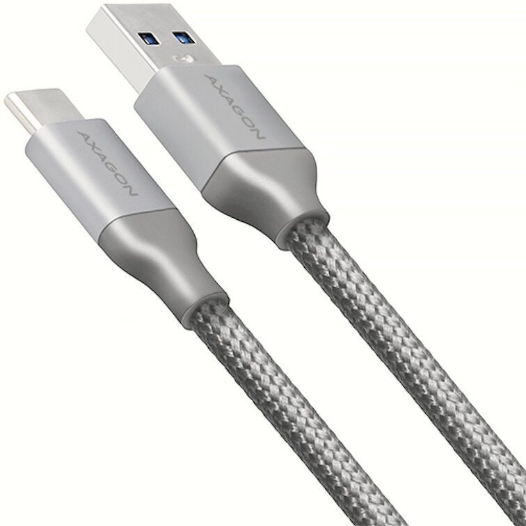 Cablu de date USB-C - USB A 1m Grey