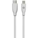 Cablu de date HP USB-C - Lightning 1m White