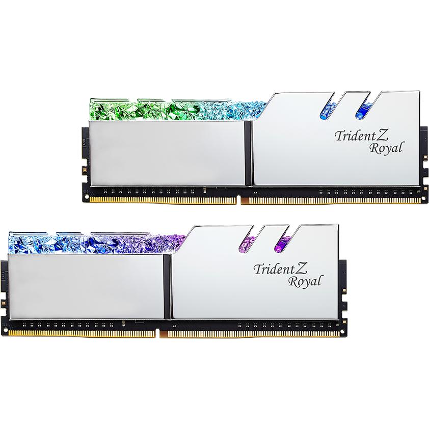 Memorie Trident Z Royal Silver 32GB (2x16GB) DDR4 3200MHz CL14 Dual Channel Kit